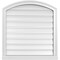 Ekena Millwork Arch Top Surface Mount PVC Gable Vent w/ 2"W x 2"P Brickmould Sill Frame, 28"W x 28"H GVPAR28X2803SN - alternate 1